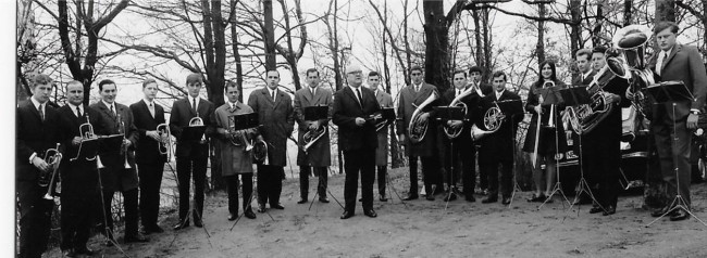 Posaunenchor im Jahre 1970